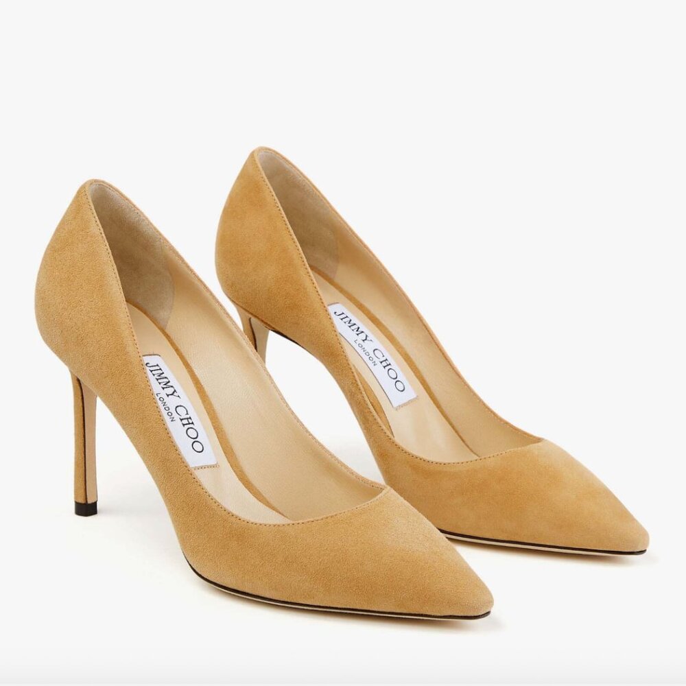 Jimmy Choo Romy - Caramel - Size 40.5, Fits 9/9.5